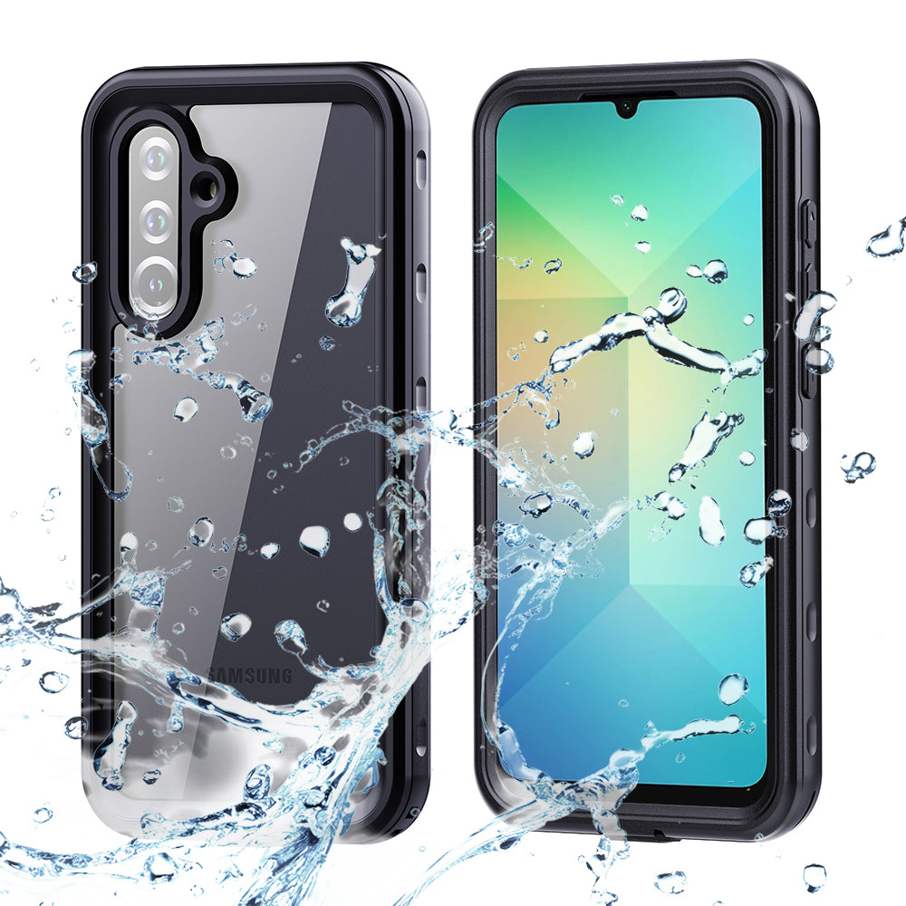 Vattentät fodral för Samsung Galaxy A26 A266, ShellBox, Svart
