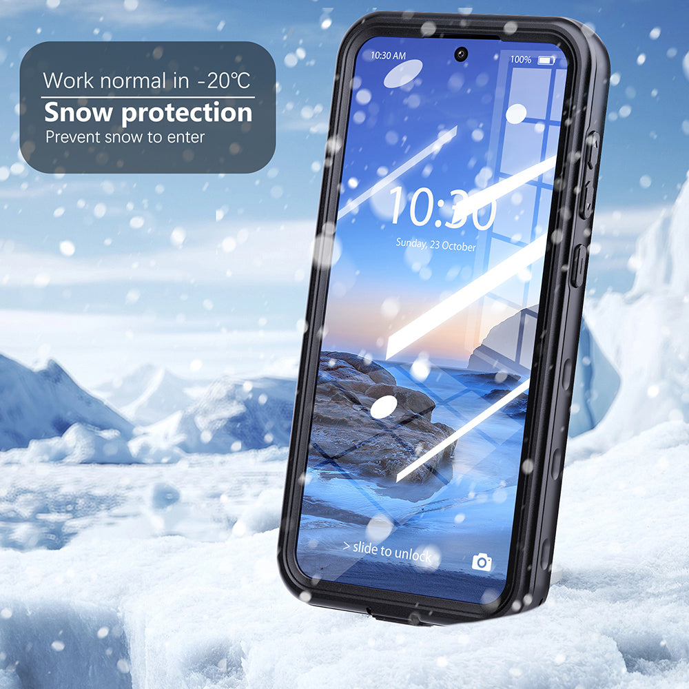 Vattentät fodral för Samsung Galaxy A26 A266, ShellBox, Svart
