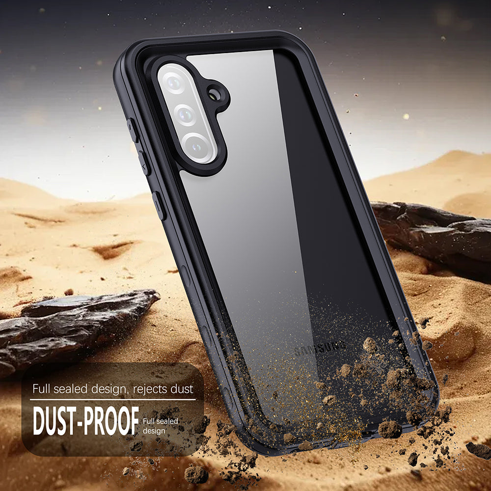 Vattentät fodral för Samsung Galaxy A26 A266, ShellBox, Svart
