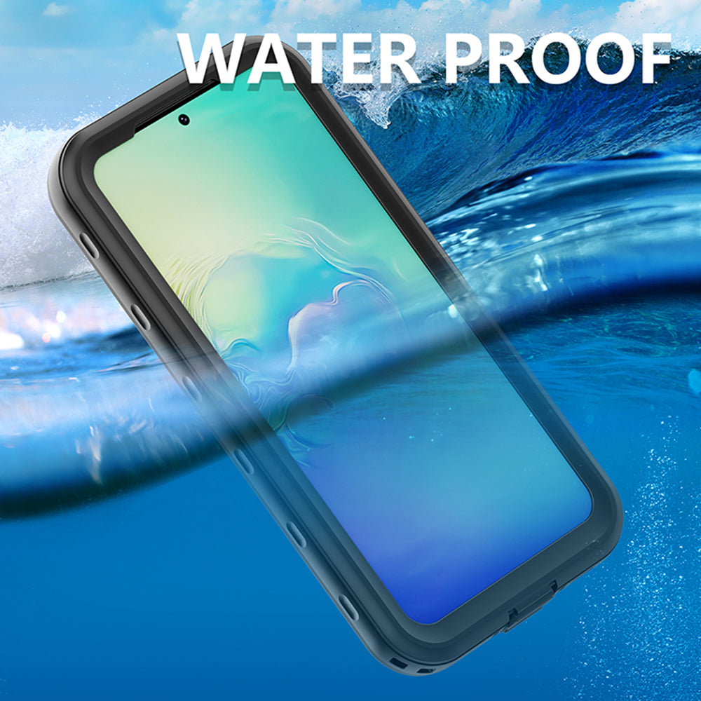 Vattentät fodral för Samsung Galaxy A54 A546, ShellBox, Svart