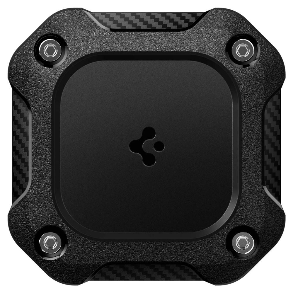 Vattentätt Spigen Tough Armor-skal för Apple AirTag, Svart ACS09781