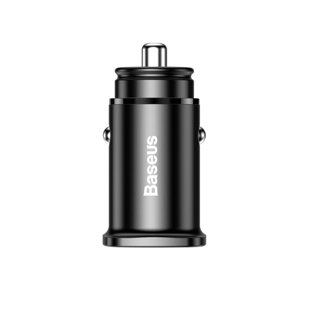 Billaddare Baseus Square PPS, 30W, 5A, 1 x USB-A - 1 x USB-C, Svart CCALL-AS01