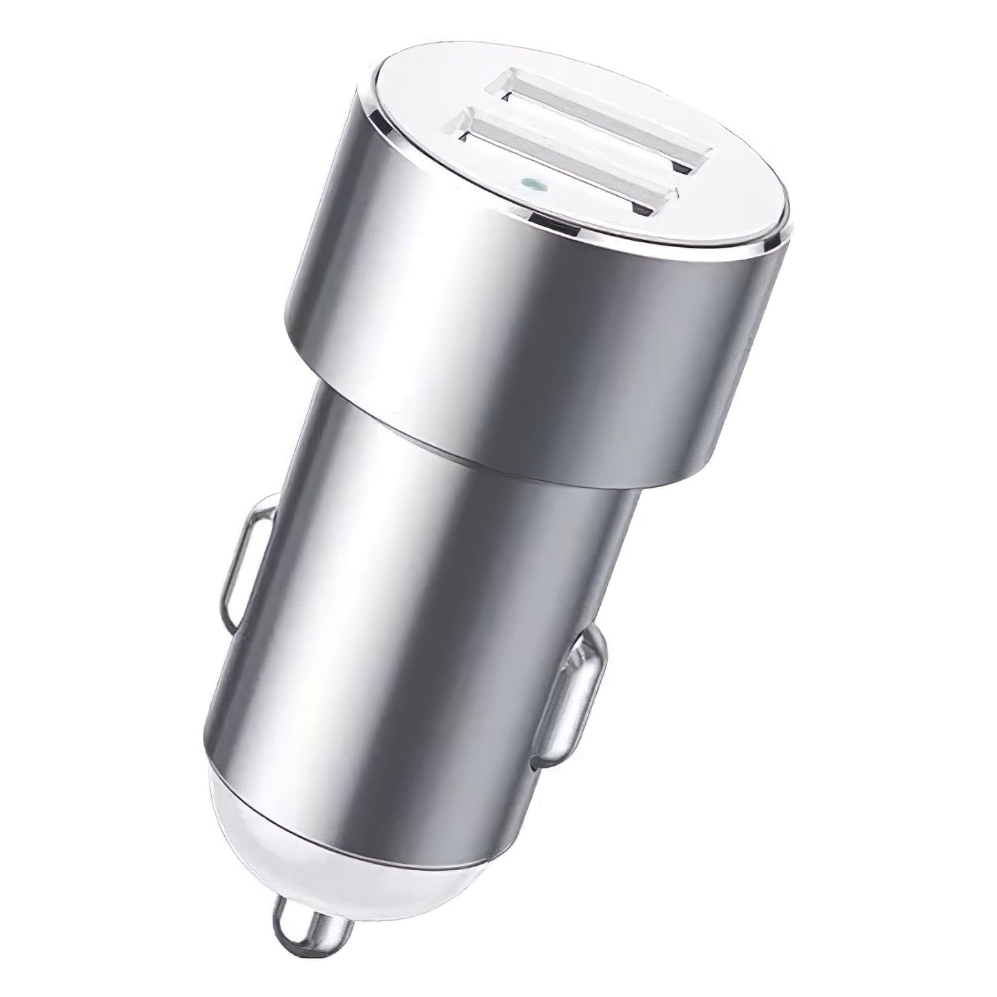 Baseus högeffektiv billaddare, 95W, 2,1A, 2 x förlängning för cigarettändare - 2 x USB-A, silver CRDYQ-0S