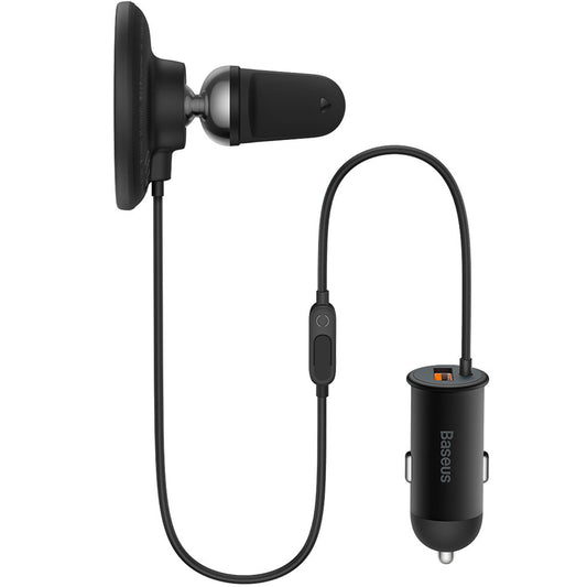 Trådlös Bil Laddare Baseus CW01, 40W, 3A, Svart C40141000111-01