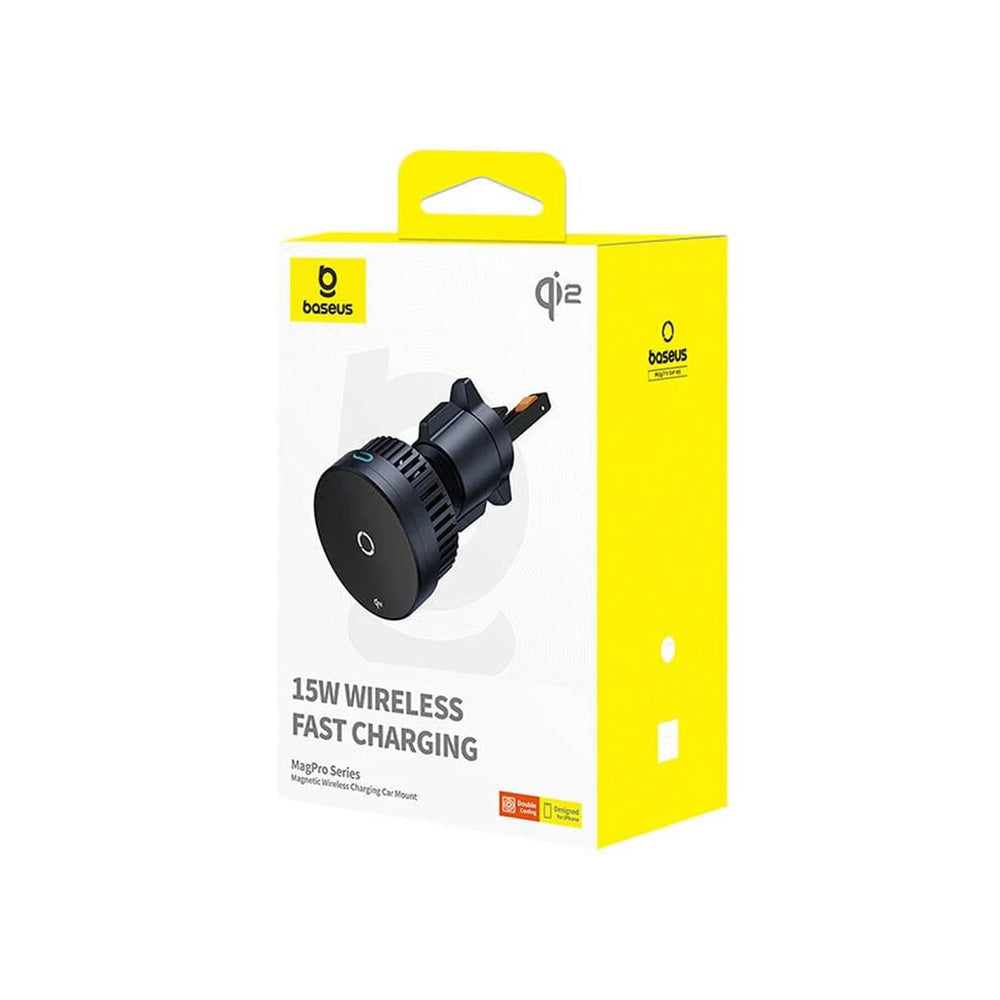 Trådlös Bil Laddare Baseus MagPro, 15W, 1.67A, Svart C40164100121-01