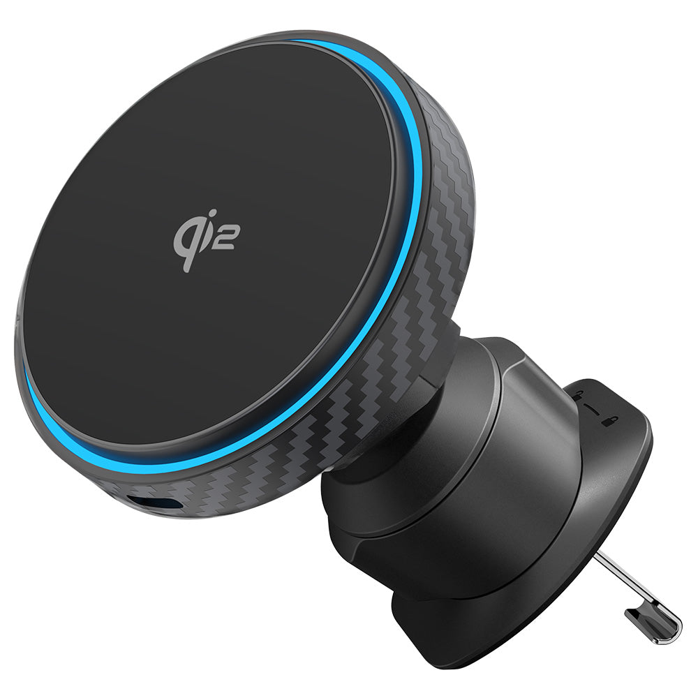 Trådlös Bilhållare Proove Graphite Circle, 15W, 1.67A, Svart WHGC15010001