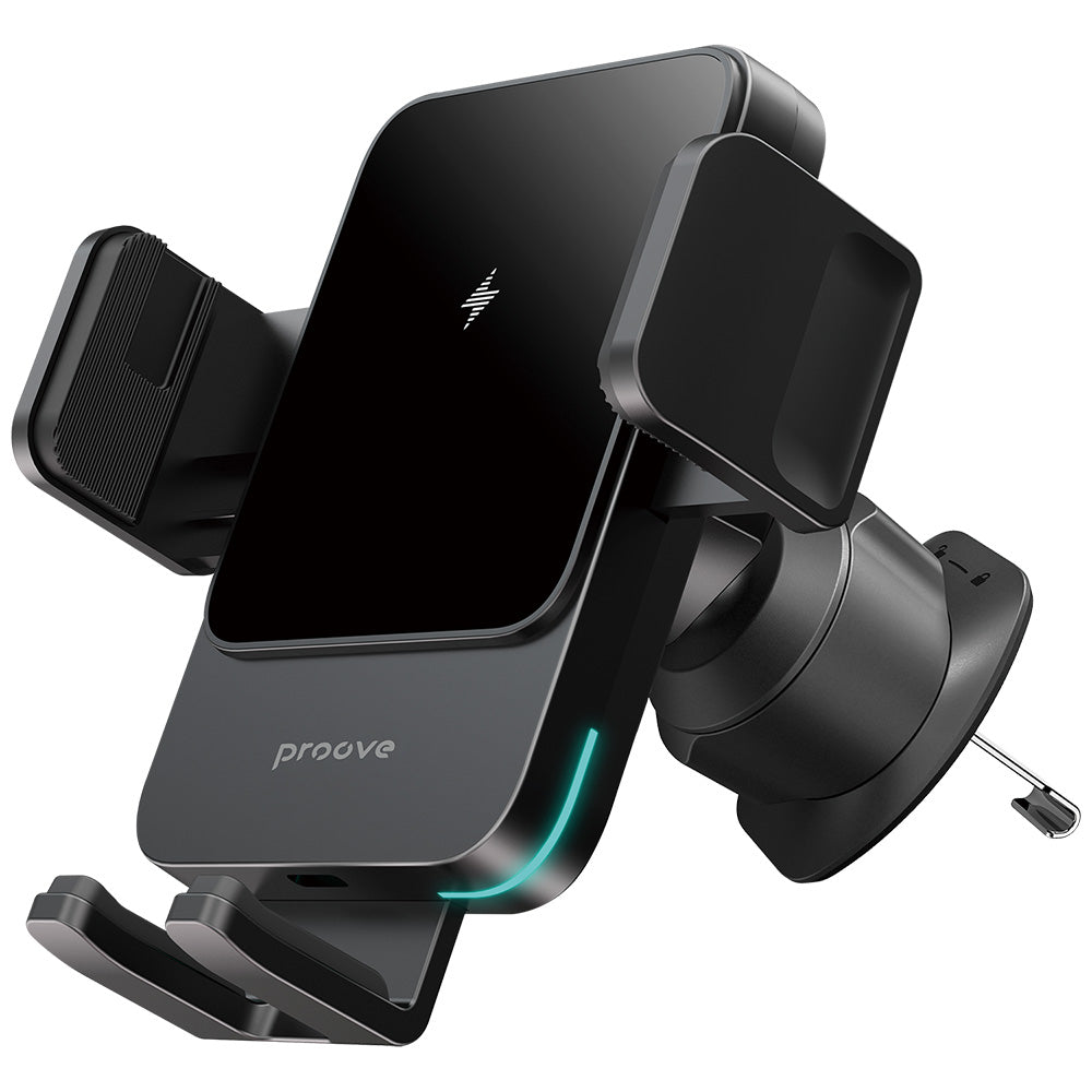 Proove Sonic Wireless Car Charger, 15W, 1.67A, Gray WHSN15002001