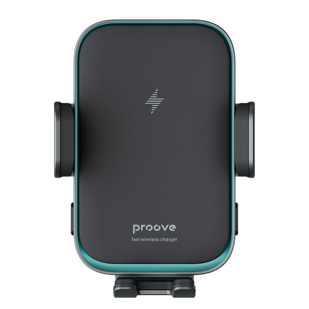 Trådlös Bilhållare Proove Triple Clamp Pro, 15W, 1.67A, Grå WHTP15010004