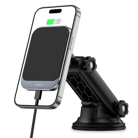 Trådlös billaddare Tech-Protect MM15W-V2, 15W, 1,67A, svart
