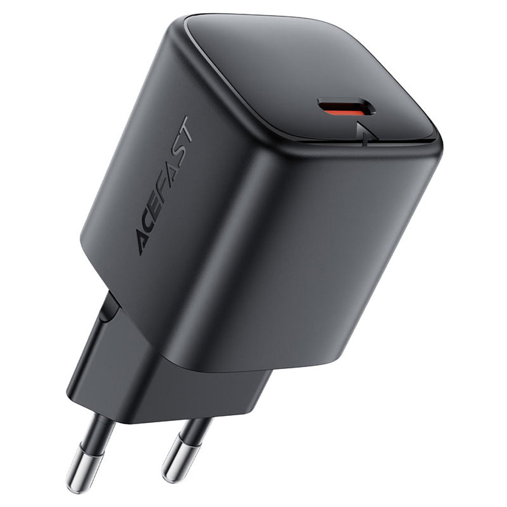 Nätverksladdare Acefast A119, 45W, 3A, 1 x USB-C, Svart