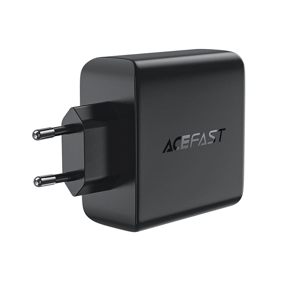Nätverksladdare Acefast A94, 100W, 5A, 1 x USB-A - 3 x USB-C, Svart