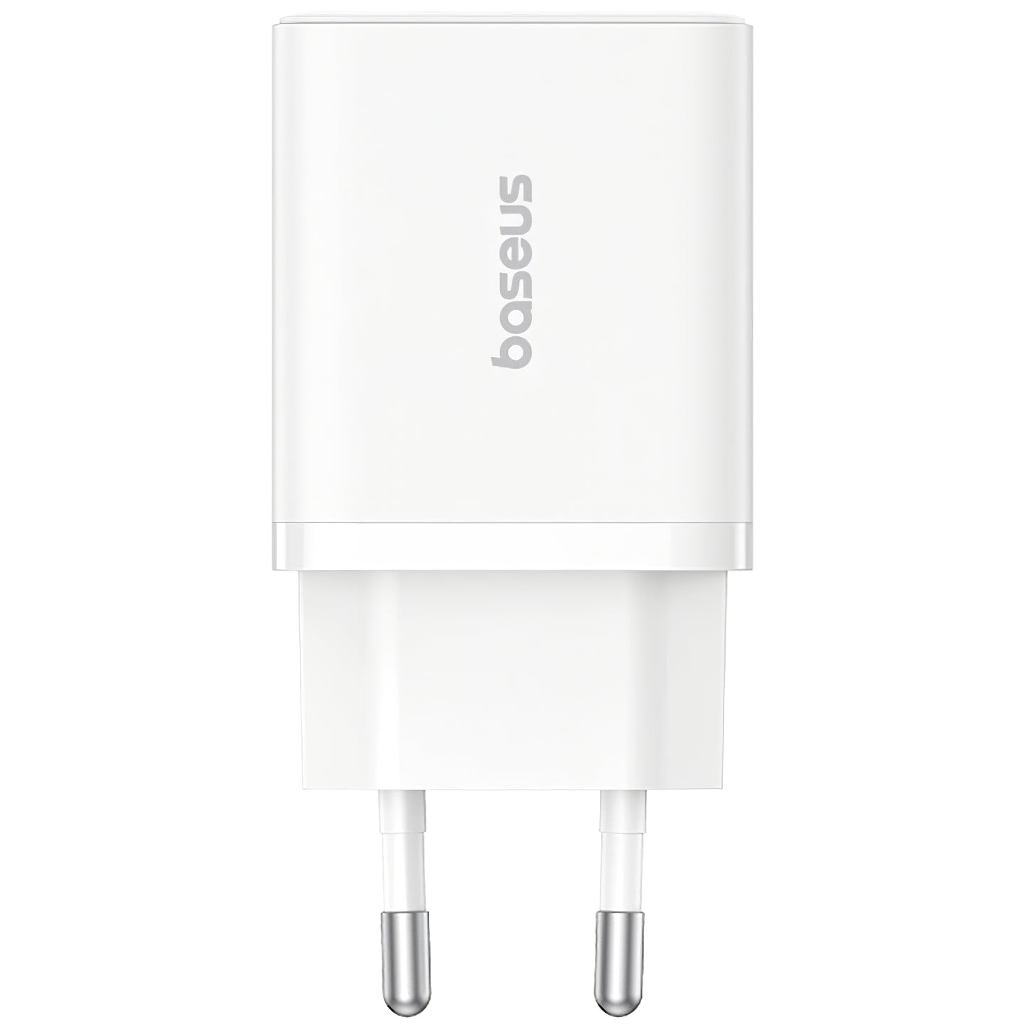 Nätverksladdare Baseus Cube, 30W, 2,4A, 1 x USB-A - 1 x USB-C, vit P10111404213-00