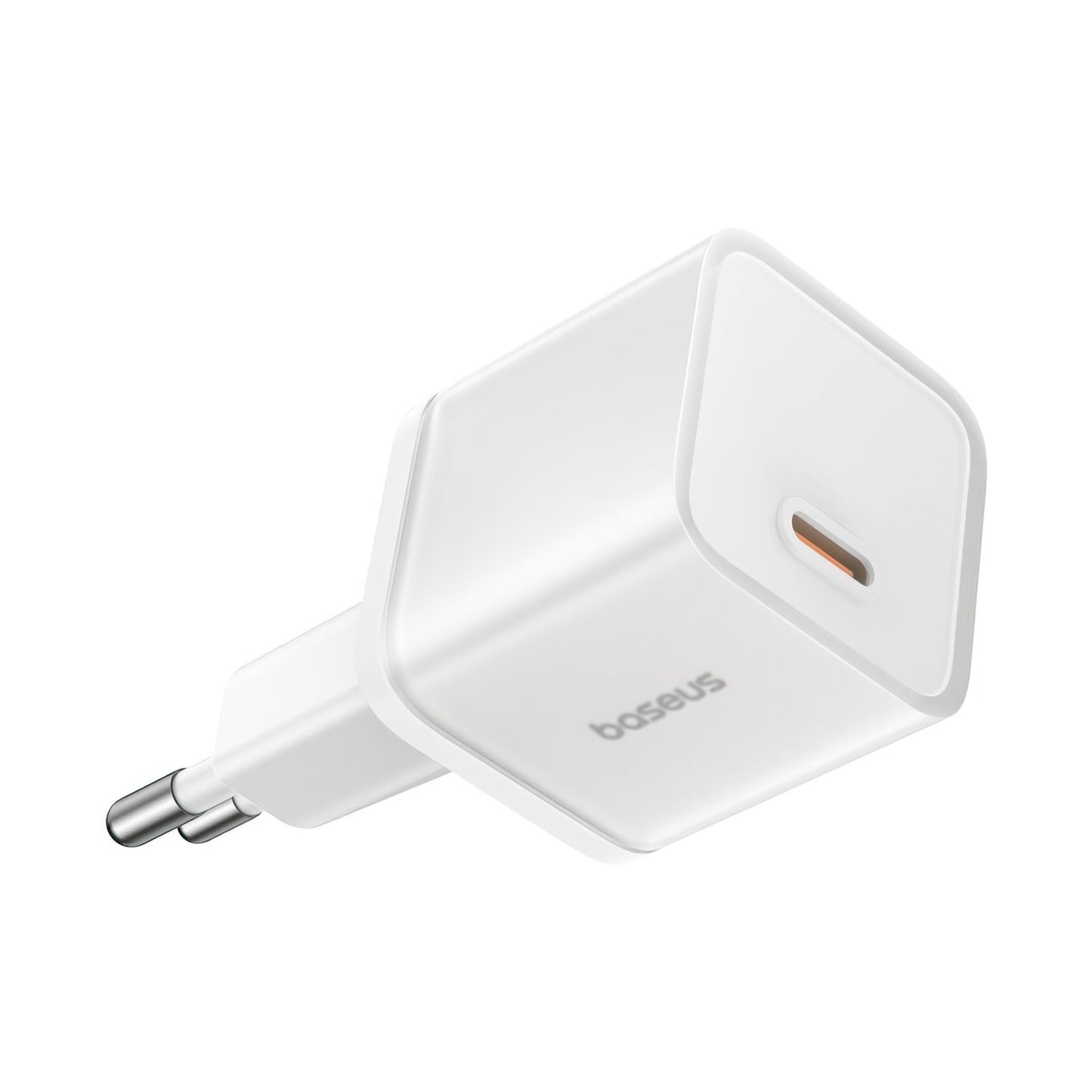 Baseus GaN5S Nätverksladdare, 30W, 3A, 1 x USB-C, Vit P10162504213-00