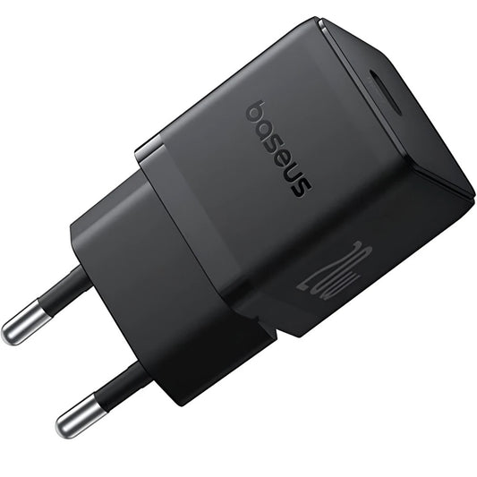 Baseus Palm nätverksladdare, 20W, 3A, 1 x USB-C, Svart P10111602113-00