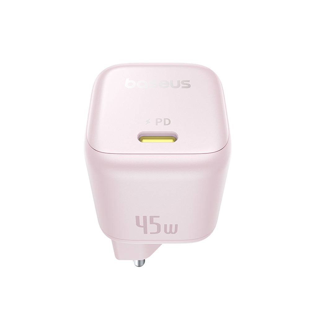 Nätverksladdare Baseus PicoGo, 45W, 3A, 1 x USB-C, Rosa P10176800413-00