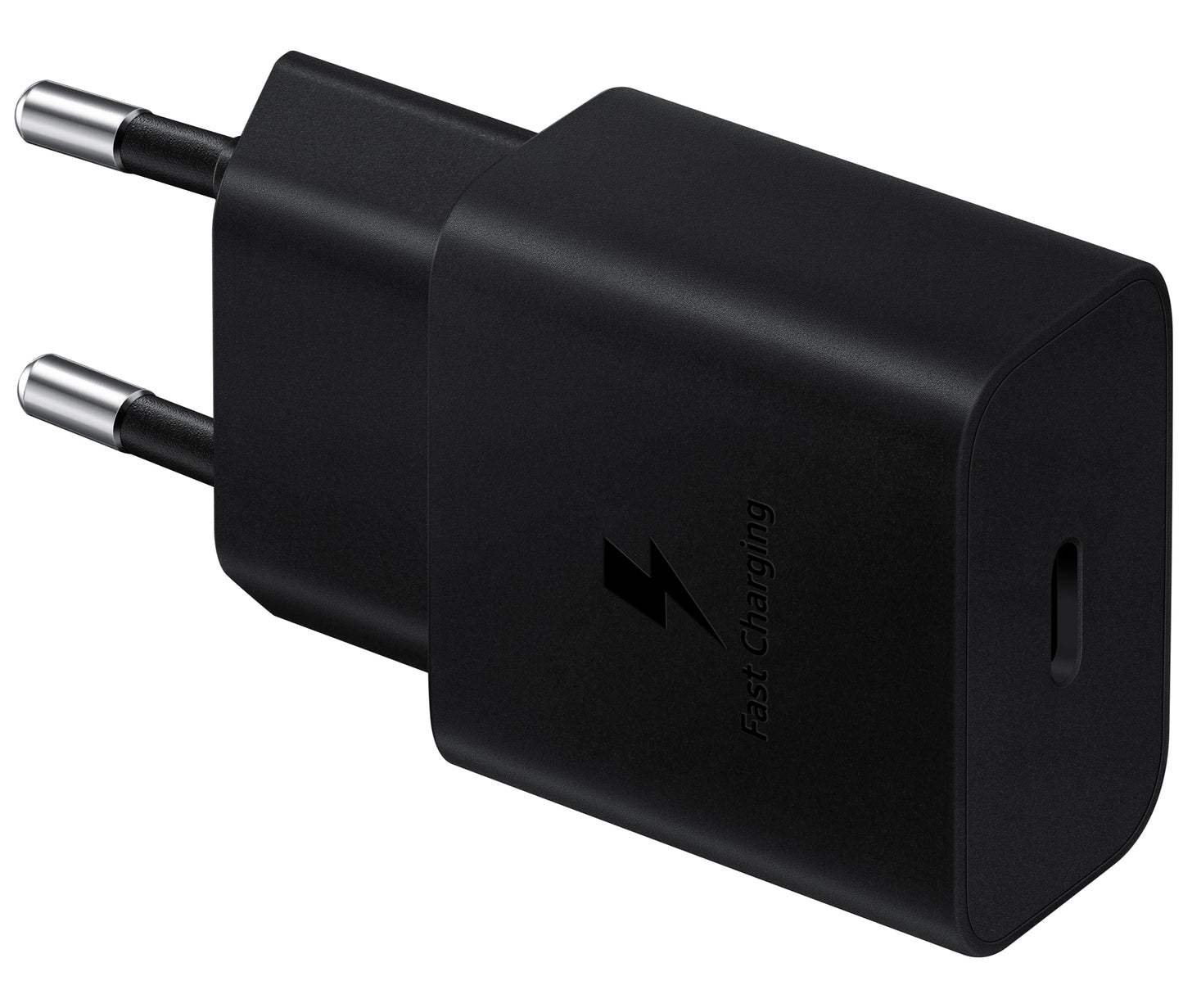 Samsung USB-C nätverksladdare med kabel USB-C, 15W, 2A, 1 x USB-C, svart EP-T1510XBEGEU EP-T1510XBEGEU