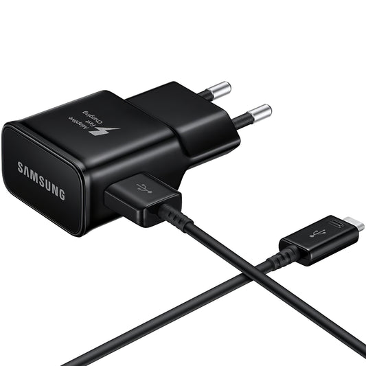 Samsung EP-TA200B + DG970BBE, 15W, 2A, 1 x USB-A, Svart GP-PTU02020SOBBQ