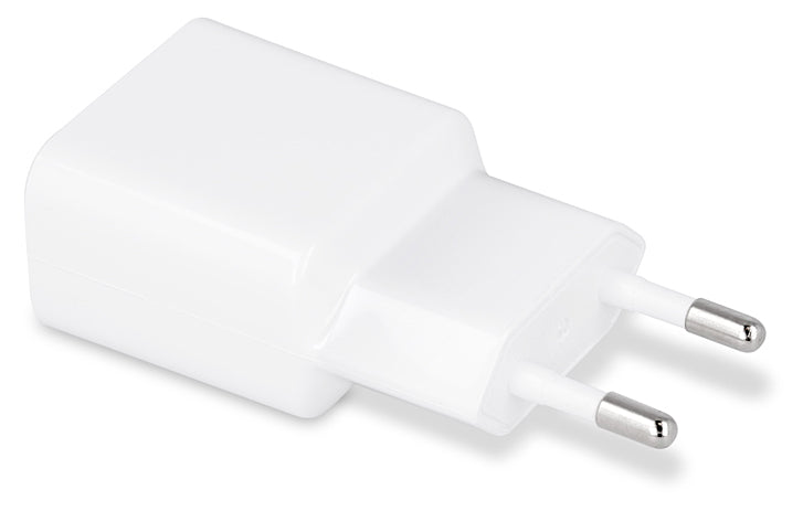 Nätadapter med USB-C-kabel MaXlife MXTC-01, 10,5W, 2,1A, 1 x USB-A, Vit