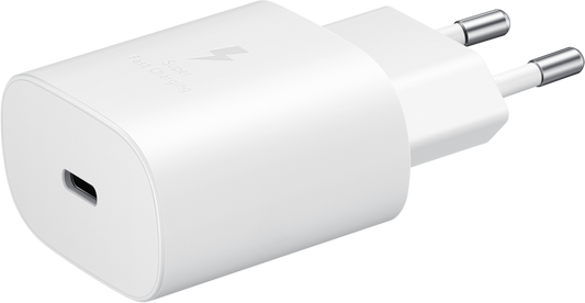 Samsung EP-TA800W + DA705BWE, 25W, 3A, 1 x USB-C, Vit GP-PTU021SOAWQ
