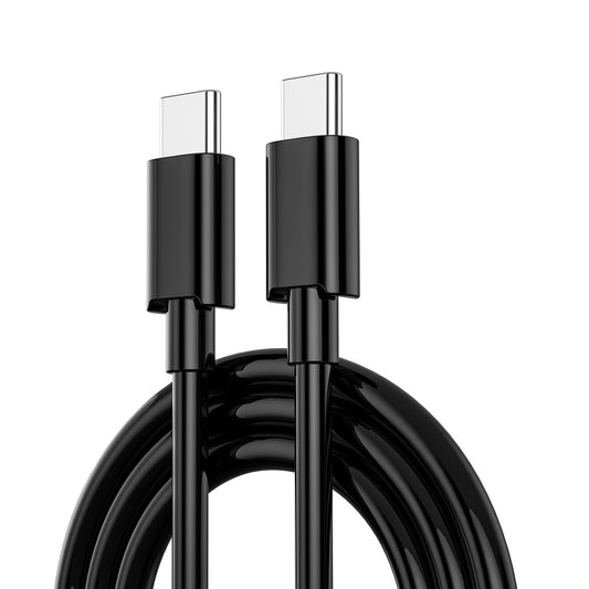 Nätverksladdare med Lightning-kabel WiWu Wi-U002, 20W, 3A, 1 x USB-A - 1 x USB-C, Svart