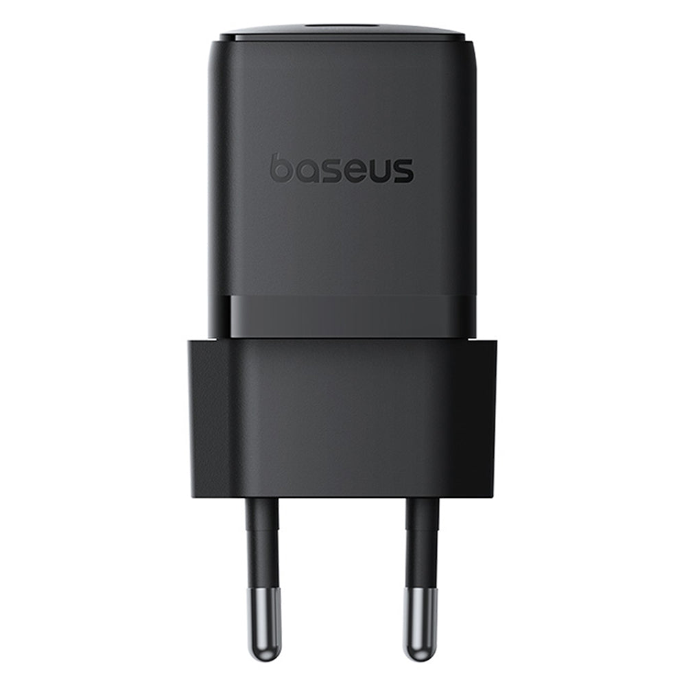 Nätverksladdare med USB-C-kabel Baseus Palm, 30W, 3A, 1 x USB-C, Svart P10111605113-01