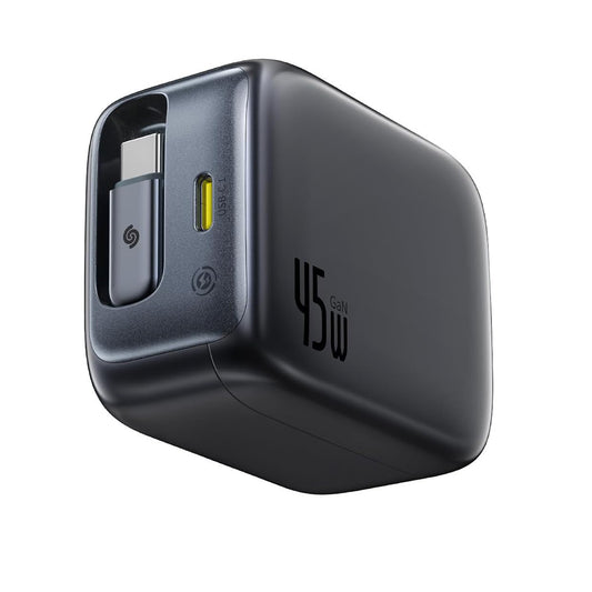 Nätverksladdare med USB-C-kabel Baseus EnerCore CJ11, 45W, 3A, 1 x USB-C, Svart Z0004800