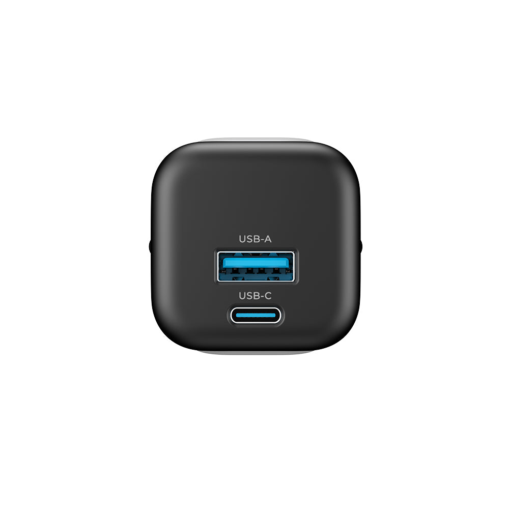 HAVIT UC230 Nätverksladdare, 33W, 3A, 1 x USB-A - 1 x USB-C, Rosa