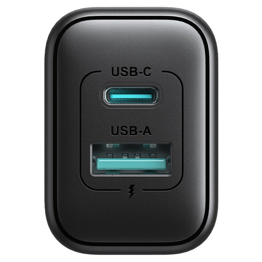 Nätverksladdare Joyroom JR-TCF13, 25W, 3A, 1 x USB-A - 1 x USB-C, Svart