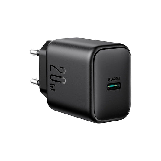 Nätverksladdare Joyroom JR-TCF20, 20W, 3A, 1 x USB-C, Svart