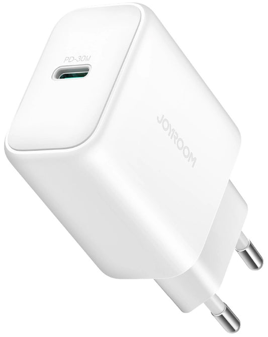 Nätverksladdare Joyroom JR-TCF24, 30W, 3A, 1 x USB-C, Vit