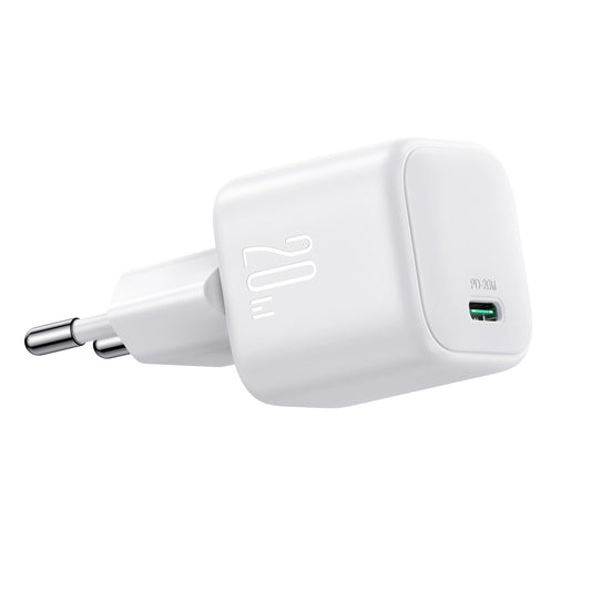 Nätverksladdare Joyroom JR-TCG08, 20W, 3A, 1 x USB-C, Vit