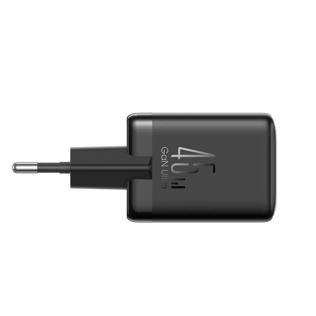 Nätverksladdare Joyroom JR-TCG17, 45W, 3A, 2 x USB-C, Svart