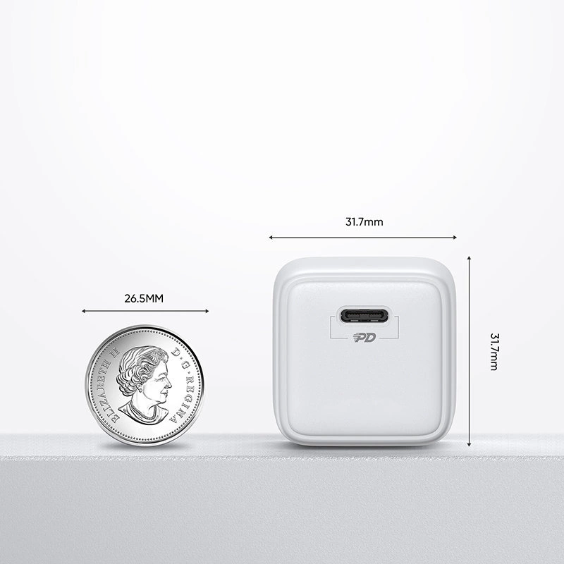 Nätadapter Joyroom L-P251, 25W, 3A, 1 x USB-C, Vit