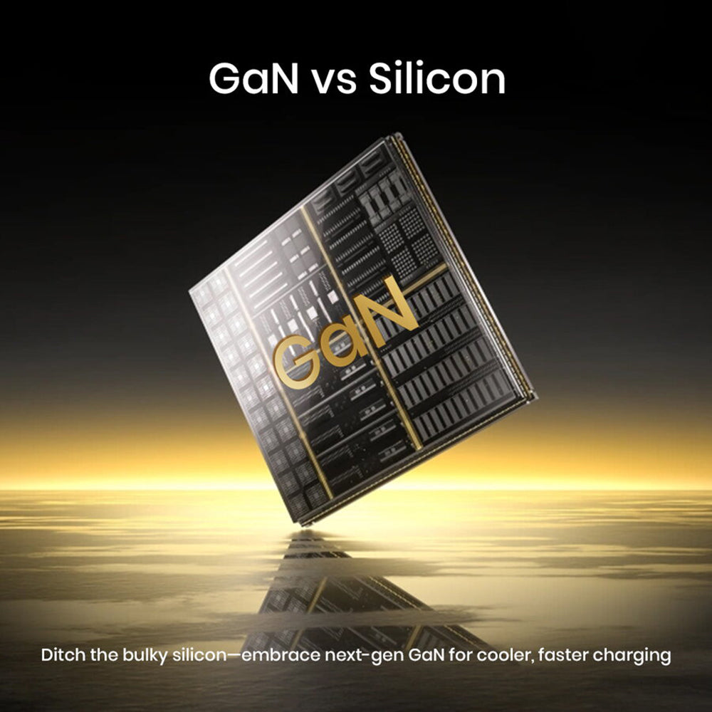 Lito LC25 Nätverksladdare, 65W, 3.25A, 1 x USB-A - 2 x USB-C, Svart