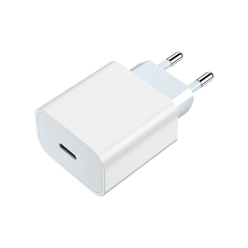 Nätverksladdare Prestico F25, 25W, 3A, 1 x USB-C, Vit