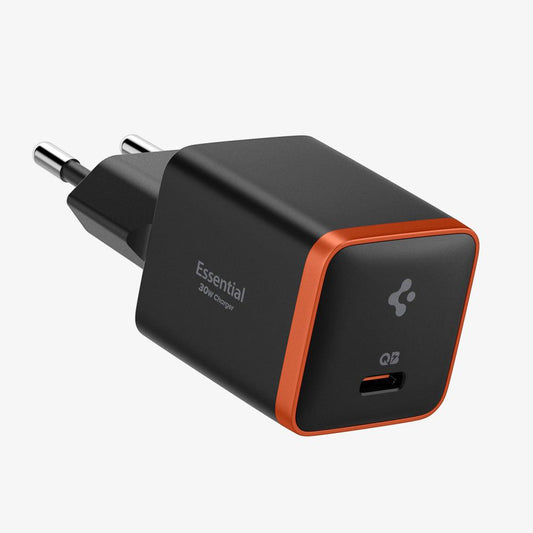 Nätadapter Spigen EE301EU Essential, 30W, 3A, 1 x USB-C, Svart ACH08448