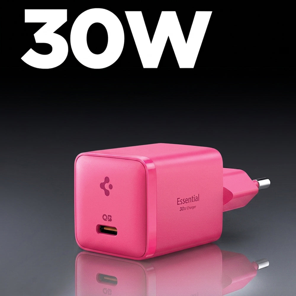 Nätadapter Spigen EE301EU Arcstation Essential, 30W, 3A, 1 x USB-C, Rosa ACH10449
