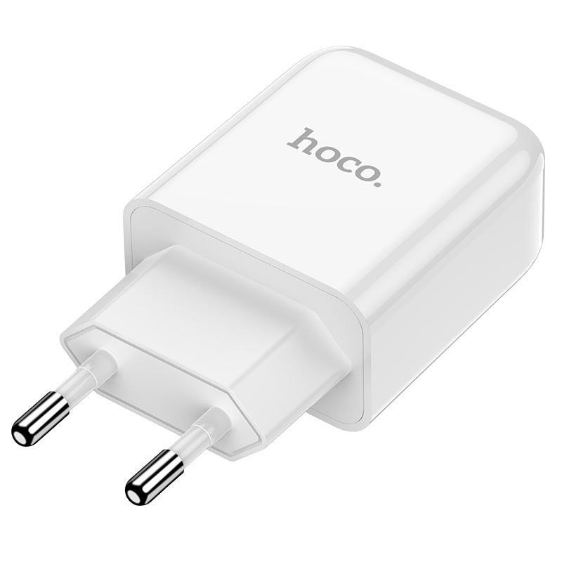 Nätadapter HOCO N2, 10W, 2A, 1 x USB-A, Vit