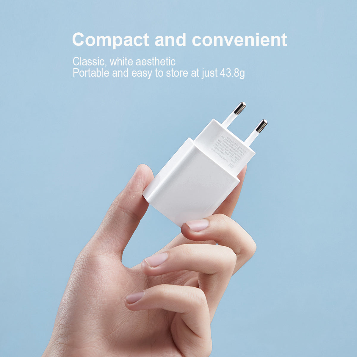 Xiaomi nätverksladdare, 20W, 3A, 1 x USB-C, vit BHR4927GL
