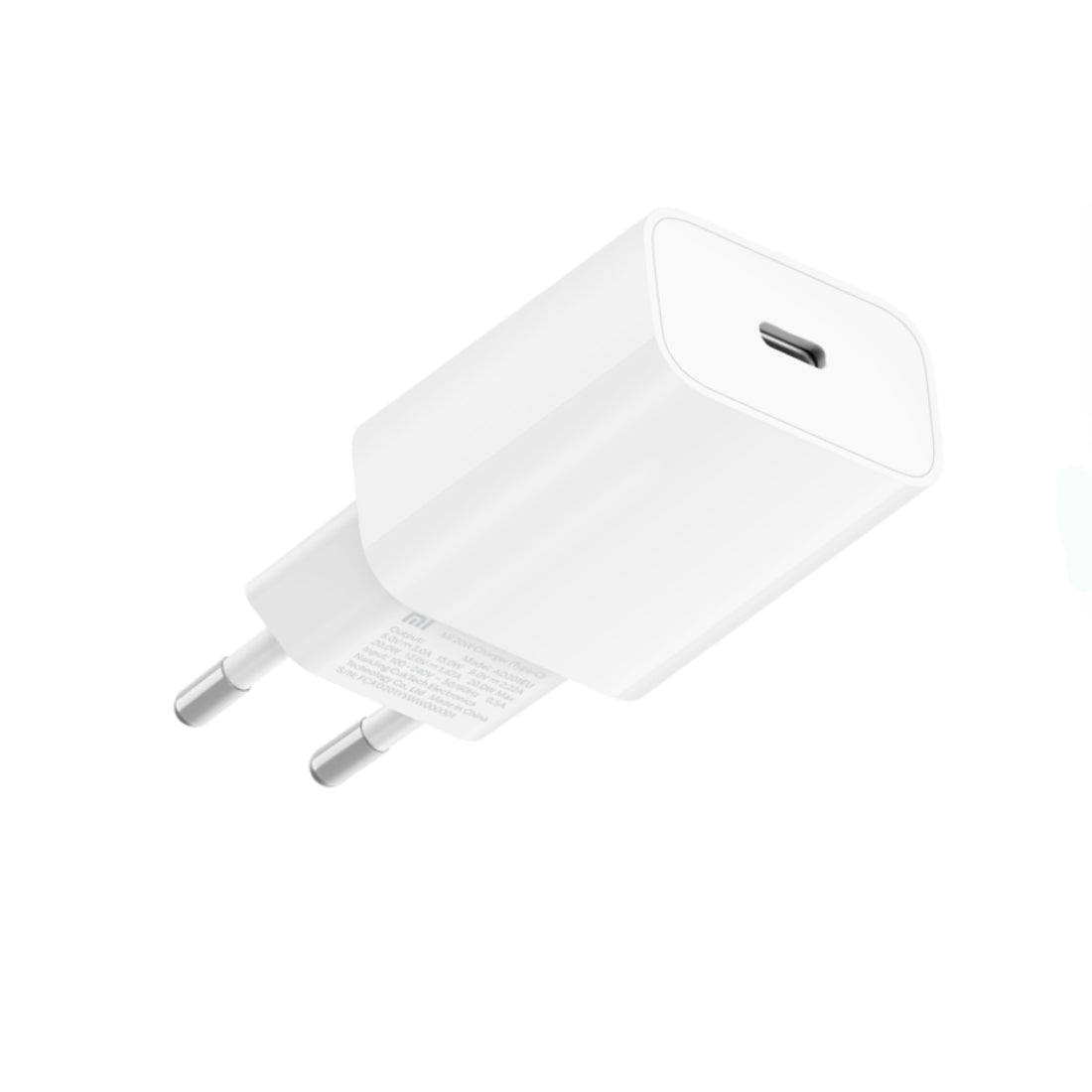 Xiaomi nätverksladdare, 20W, 3A, 1 x USB-C, vit BHR4927GL