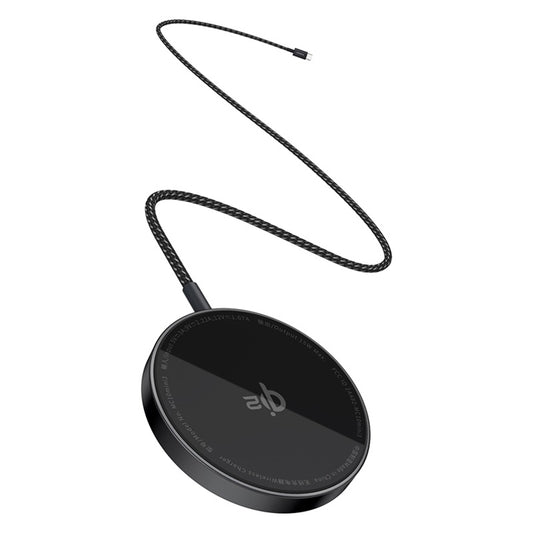 Trådlös nätverksladdare Baseus Simple Mini4 Air, 15W, 1.67A, Svart P10278200111-00