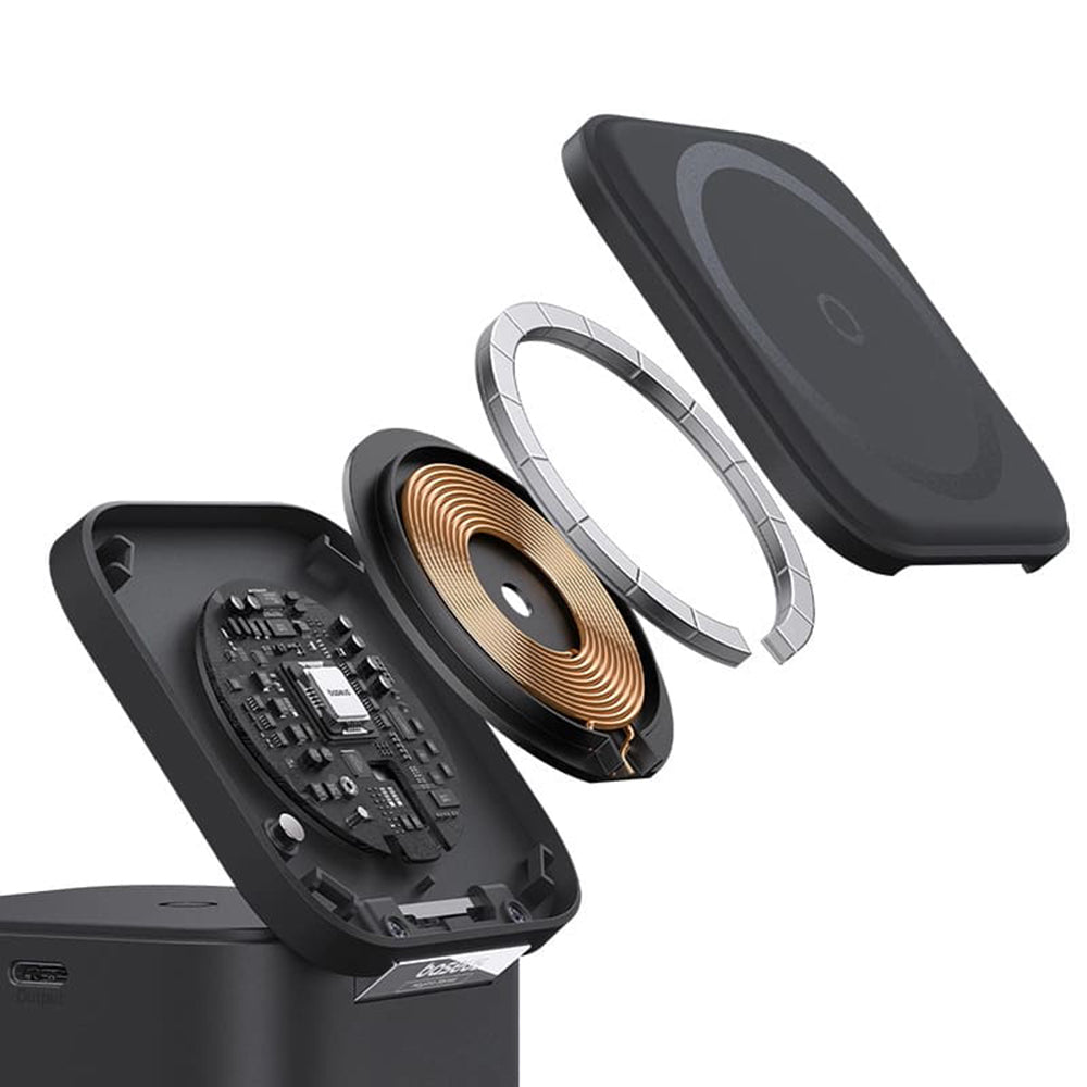 Baseus MagPro Wireless Network Charger, 25W, 1.67A, 1 x USB-C, Black P10264100123-00