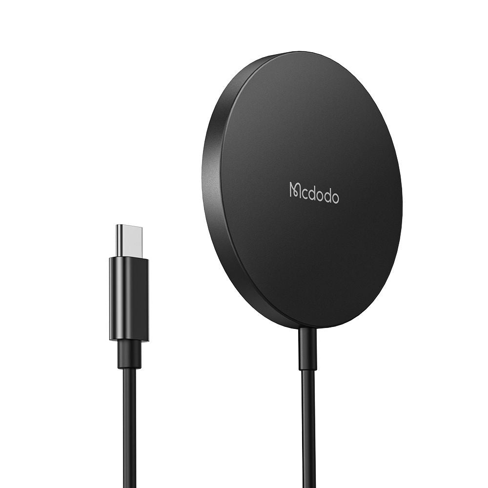 Trådlös nätverksladdare McDodo CH-4360 Moon, 15W, 1.67A, Svart