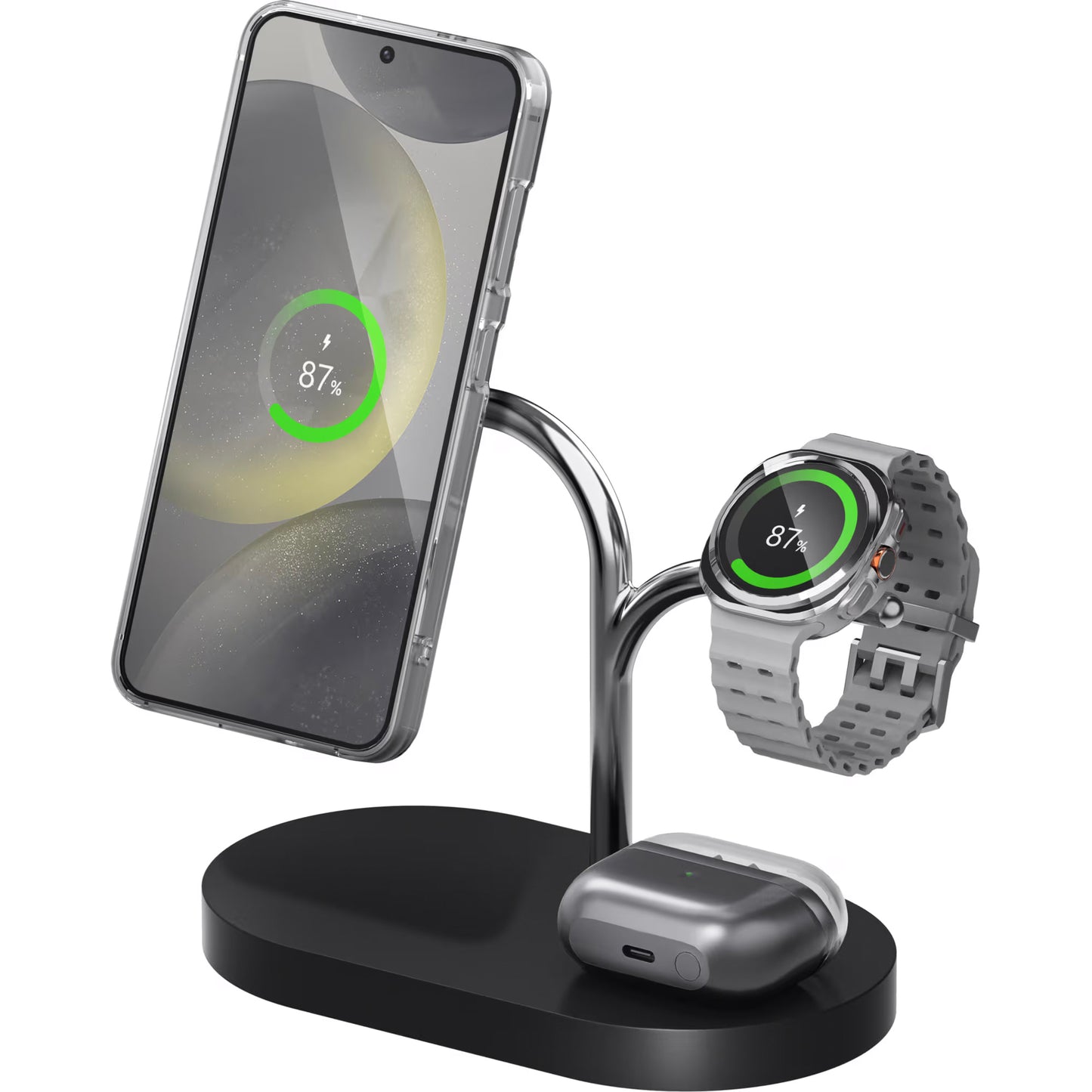 Trådlös nätverksladdare Samsung, 15W, 1.67A, Svart GP-PWU024WIABW