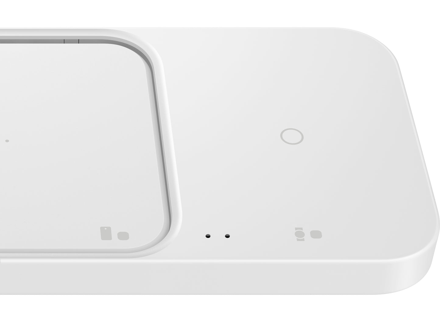 Samsung Duo trådlös nätverksladdare, 15W, 1,67A, vit EP-P5400BWEGEU