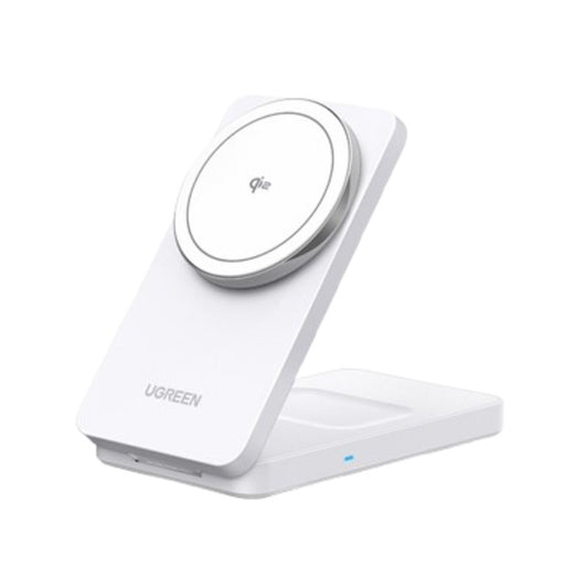 UGREEN W706 2in1 Trådlös Nätverksladdare, 20W, 1.67A, Vit