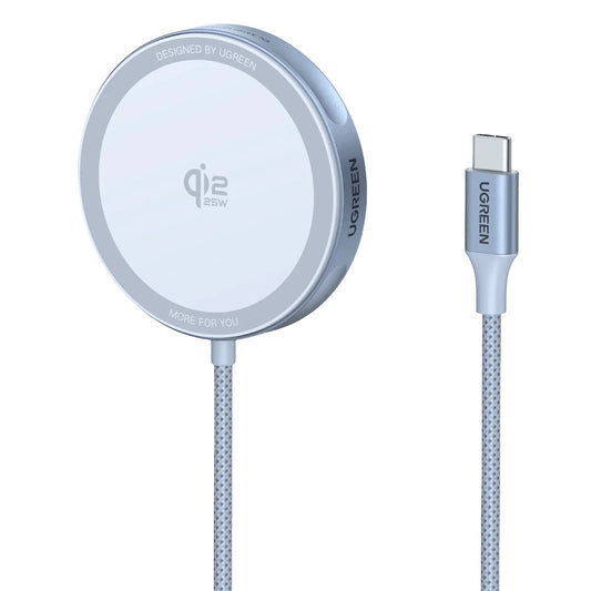 UGREEN MagFlow Trådlös Nätverksladdare, 25W, Blå