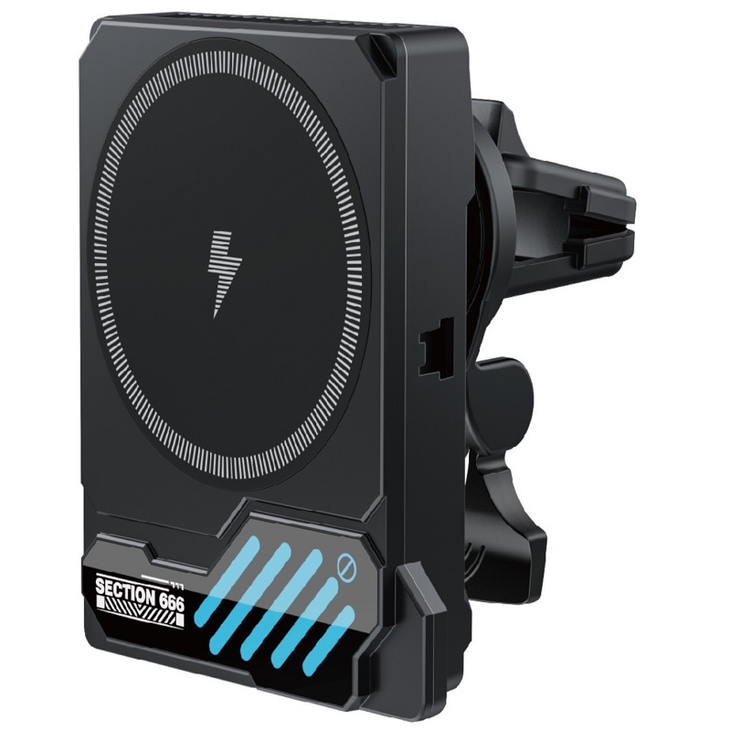 Trådlös billaddare XO Design SL14, 25 W, svart