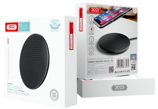 Trådlös nätverksladdare XO Design WX020, 15W, 1.67A, Svart