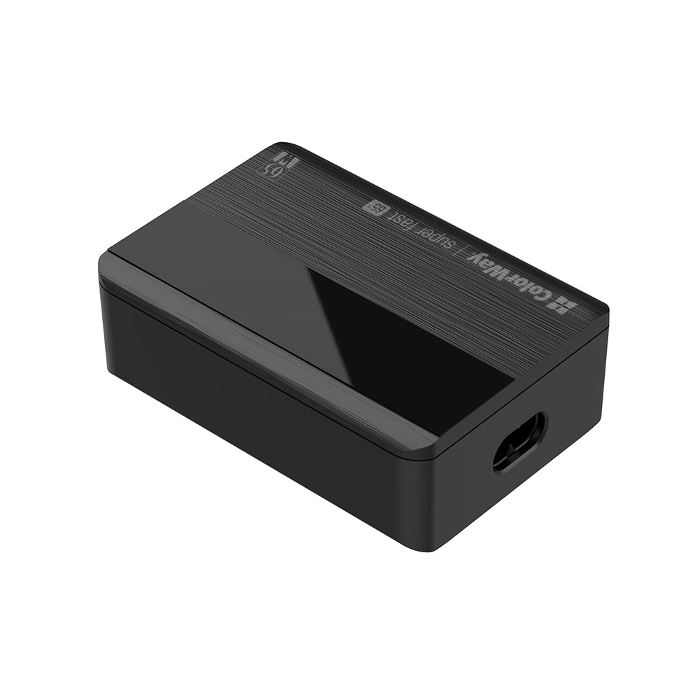 Laddare Station ColorWay Display, 65W, 3.25A, 2 x USB-A - 2 x USB-C, Svart